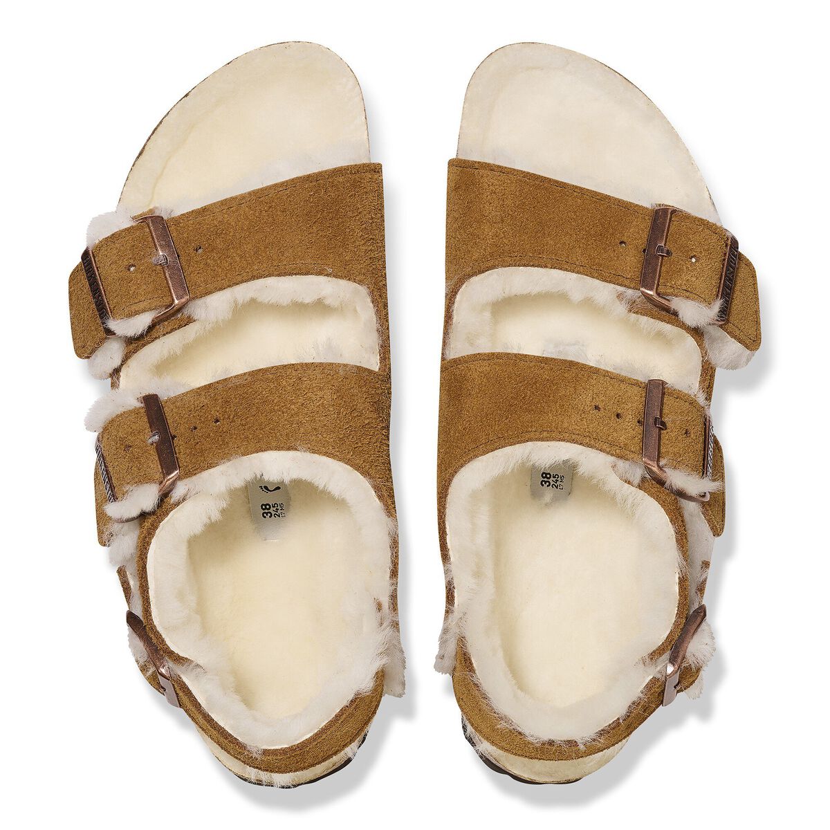 Milano Suede Shearling Suede Leather-Shearling