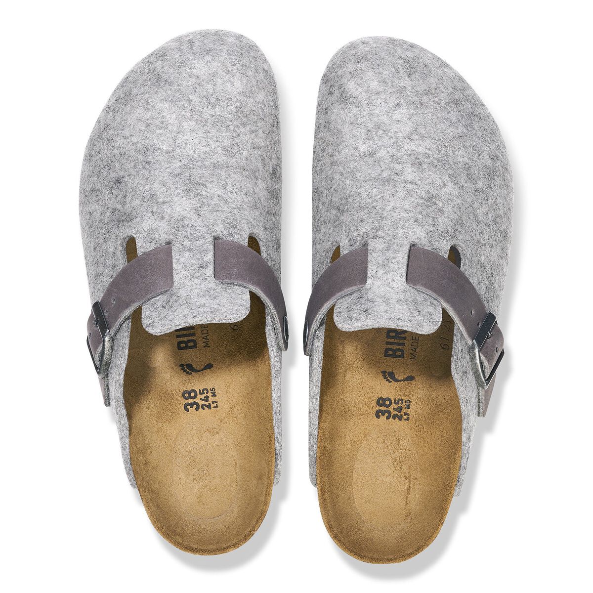 Boston Natural Leather-Felt