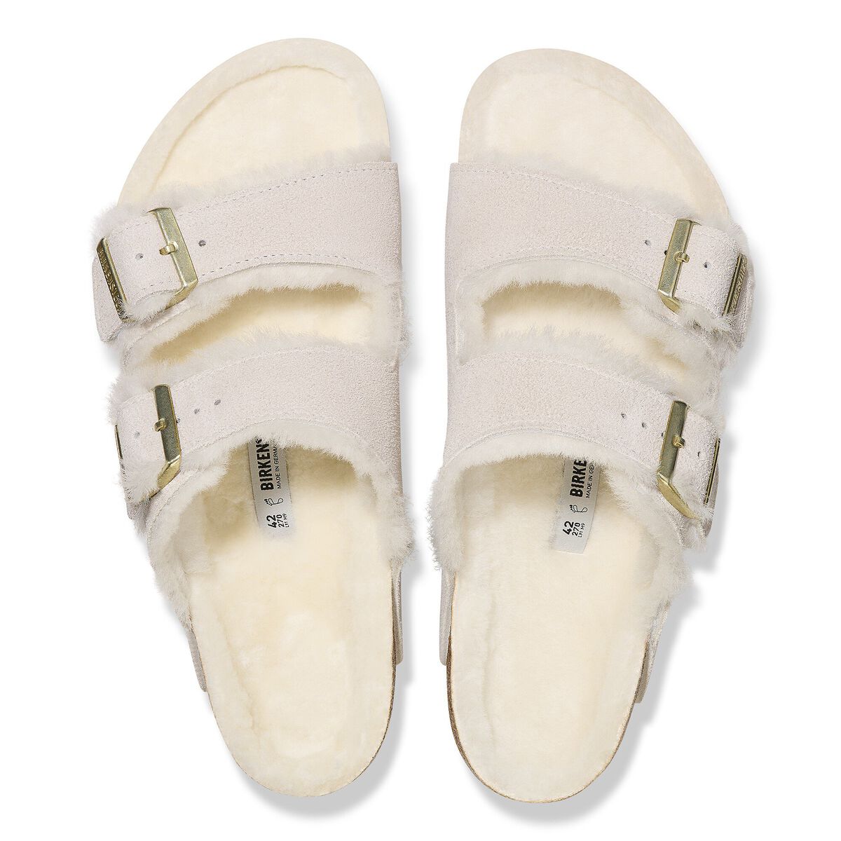 Arizona Shearling Suede Leather