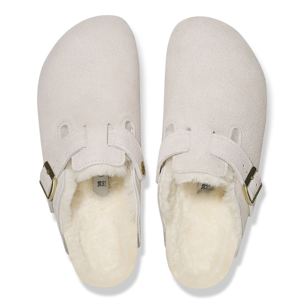 Boston Shearling Suede Leather