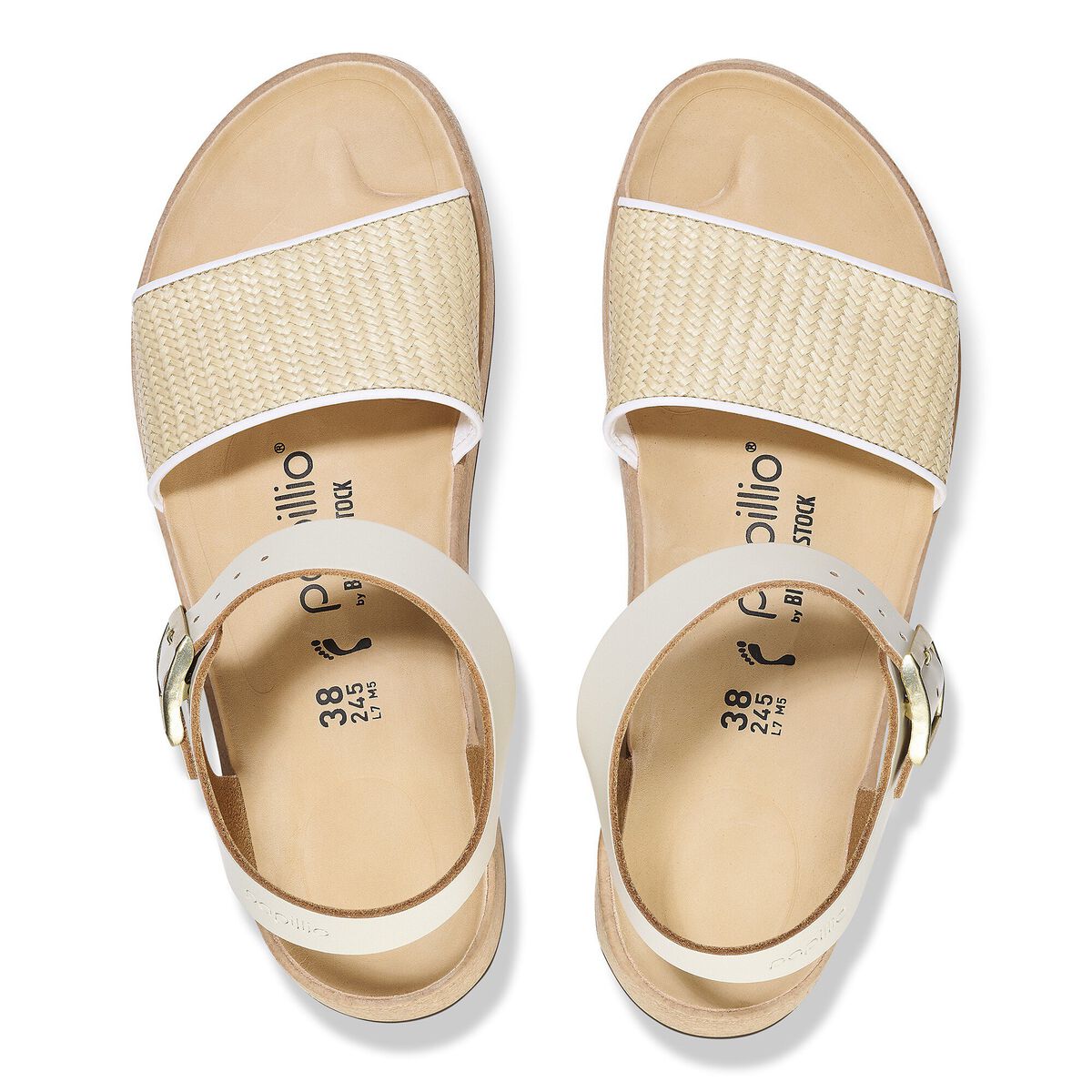 Glenda Natural Leather-Synthetics