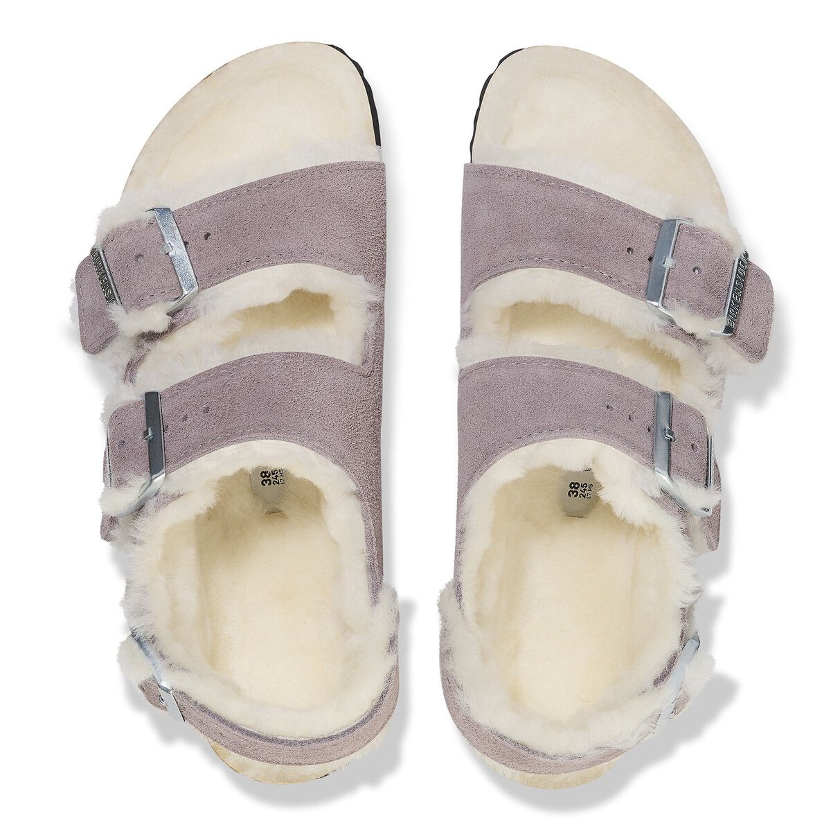Milano Suede Shearling Suede Leather-Shearling