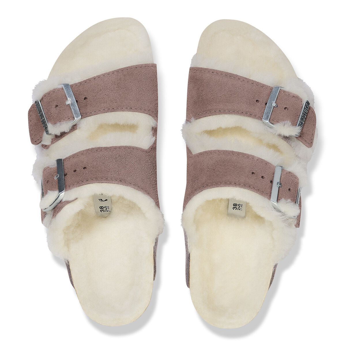 Arizona Shearling Suede Leather