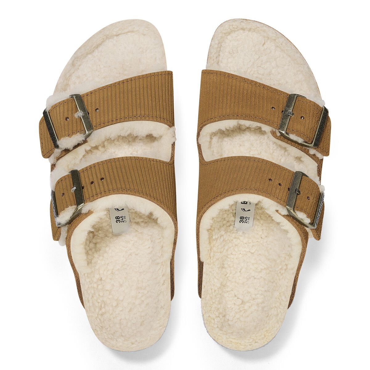 Arizona Shearling Suede Leather-Shearling