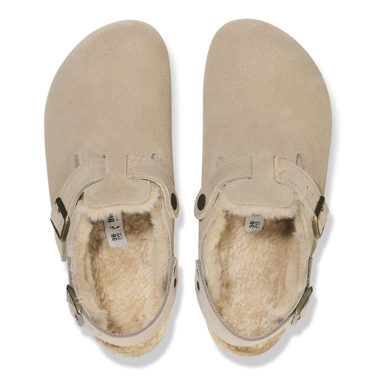 Tokio Shearling Suede Leather