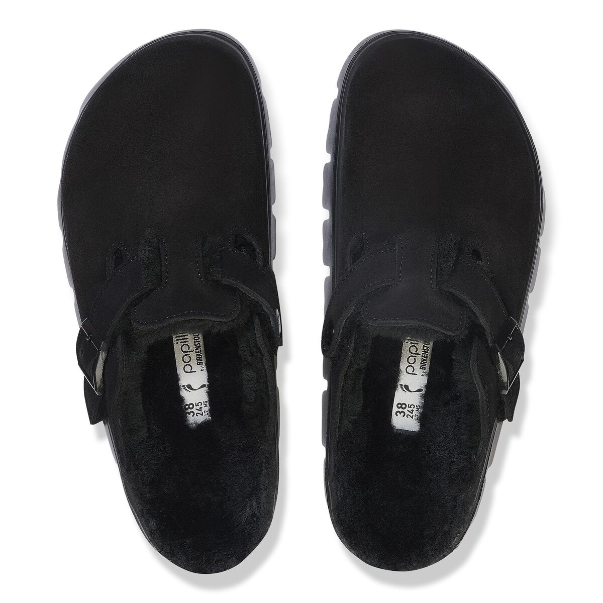 Boston Chunky Shearling Suede Leather