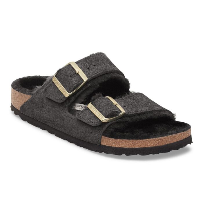Arizona Shearling Suede Leather-Shearling