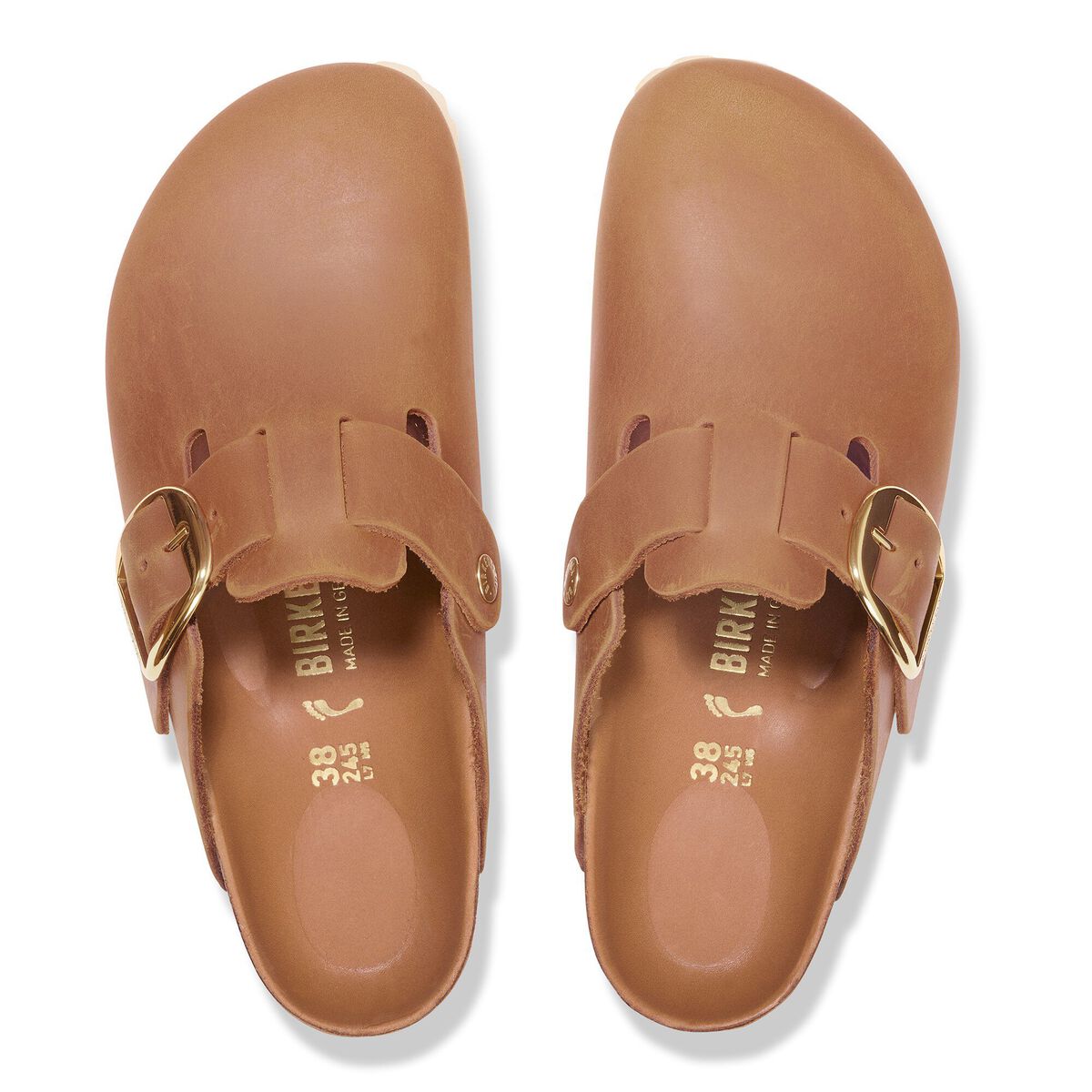 Boston Big Buckle Oiled Leather