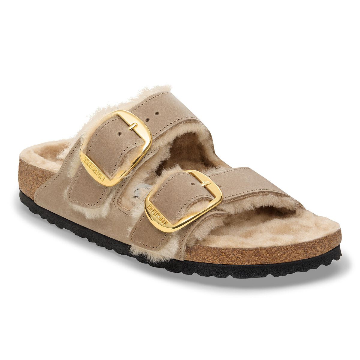 Arizona Big Buckle Shearling Oiled Leather - Image 11