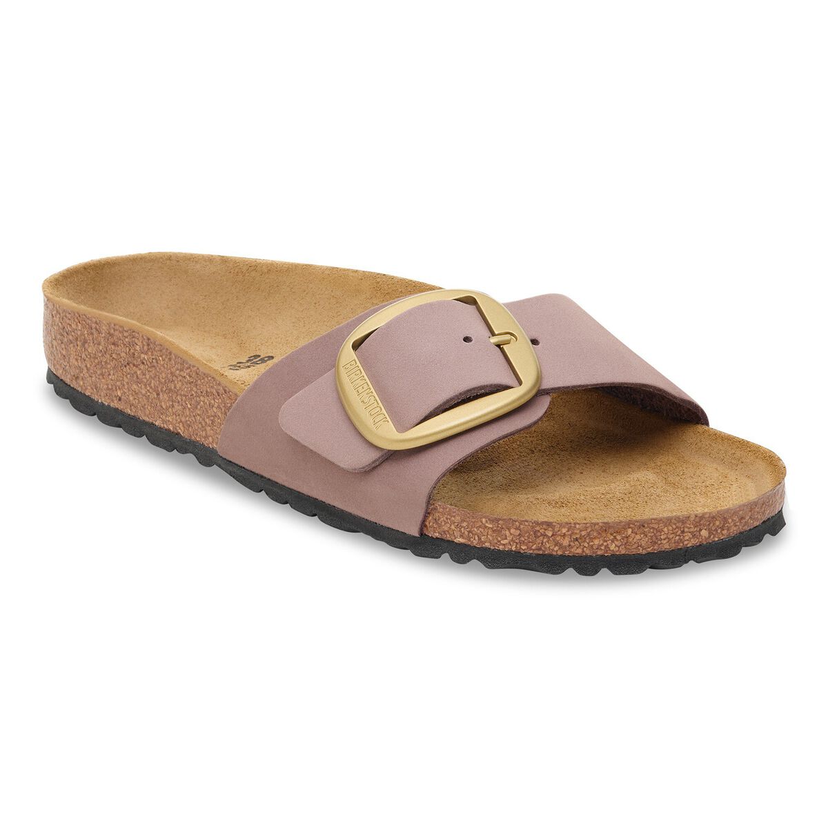 Madrid Big Buckle Nubuck Leather