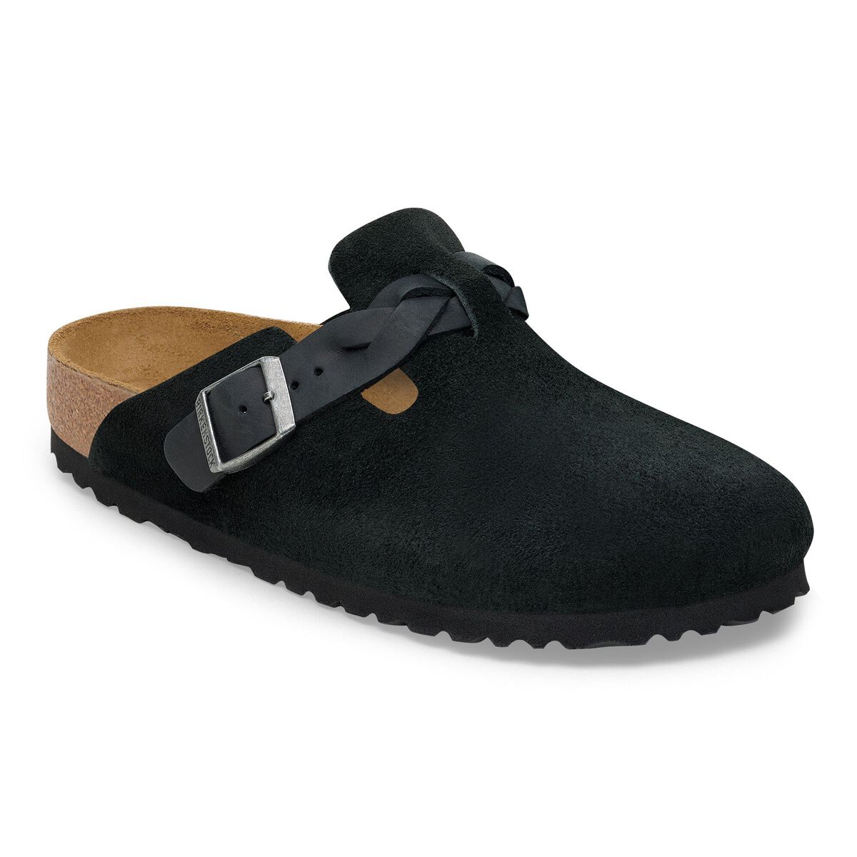 Boston Braided Suede Leather