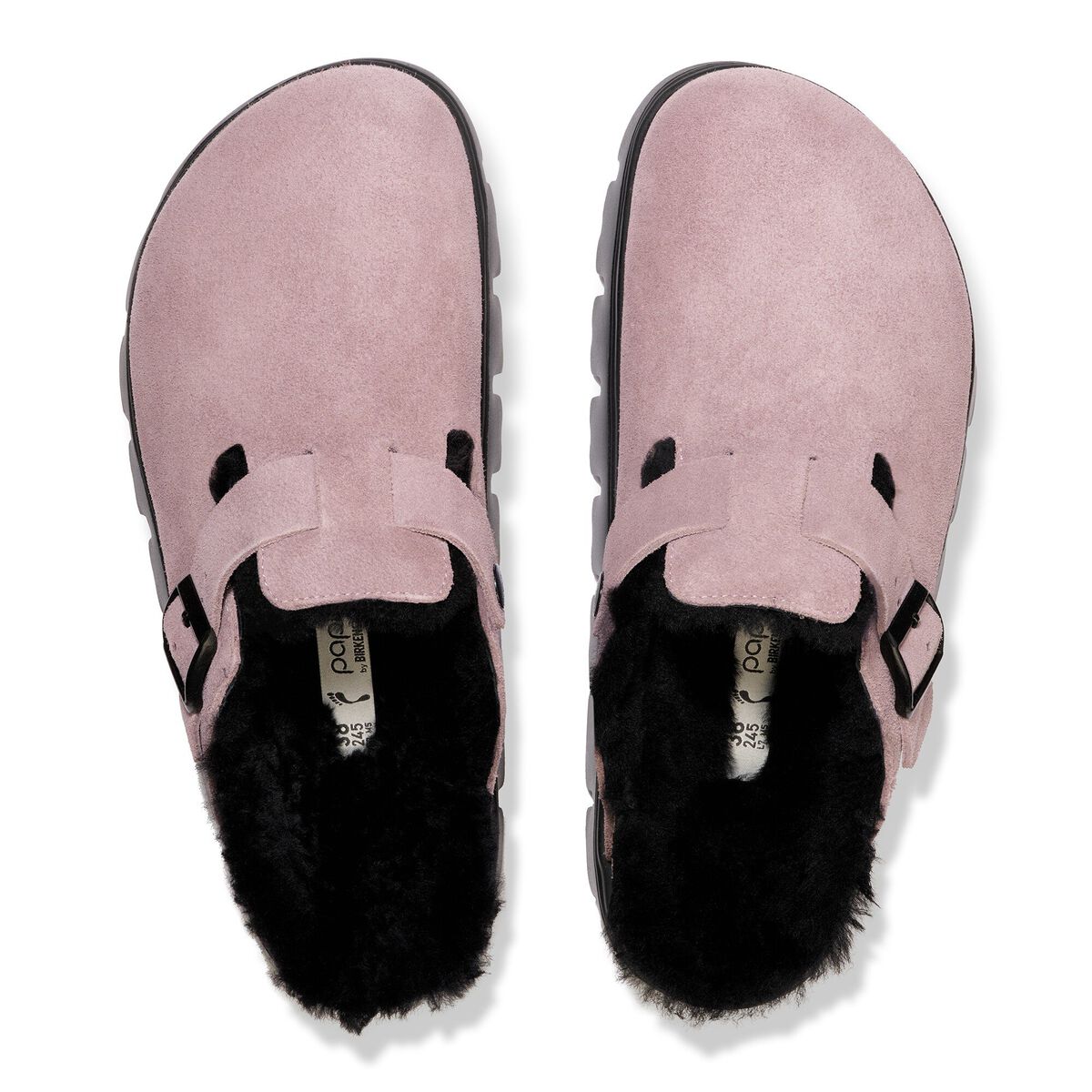 Boston Chunky Shearling Suede Leather