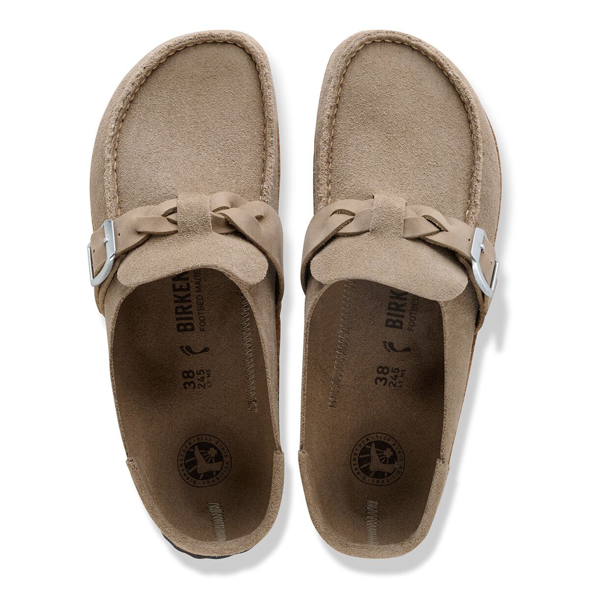 Buckley Braided Suede Leather