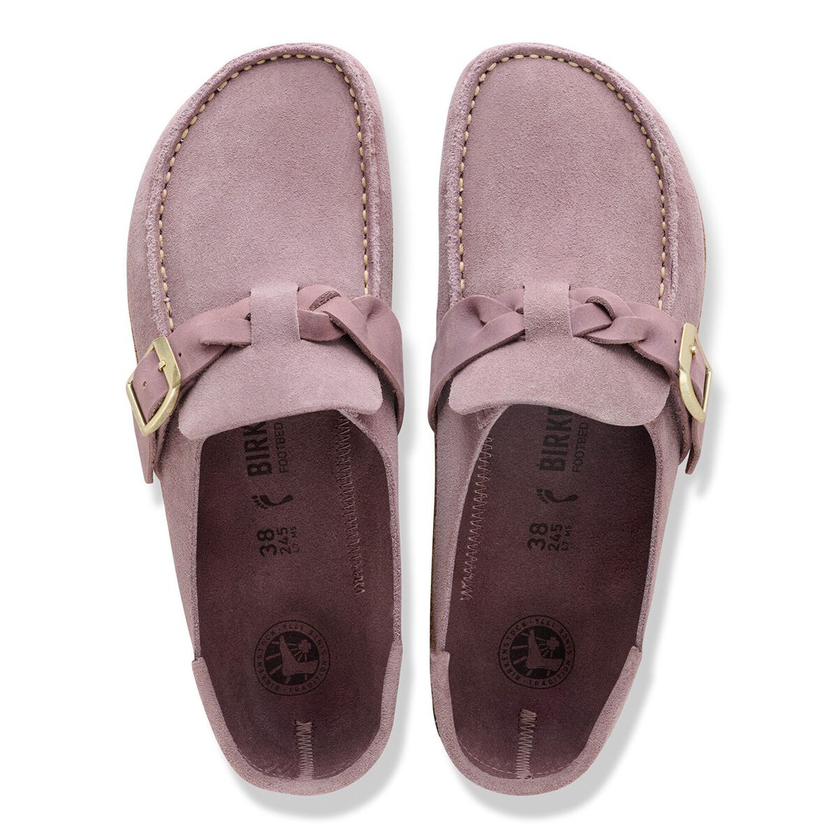 Buckley Braided Suede Leather