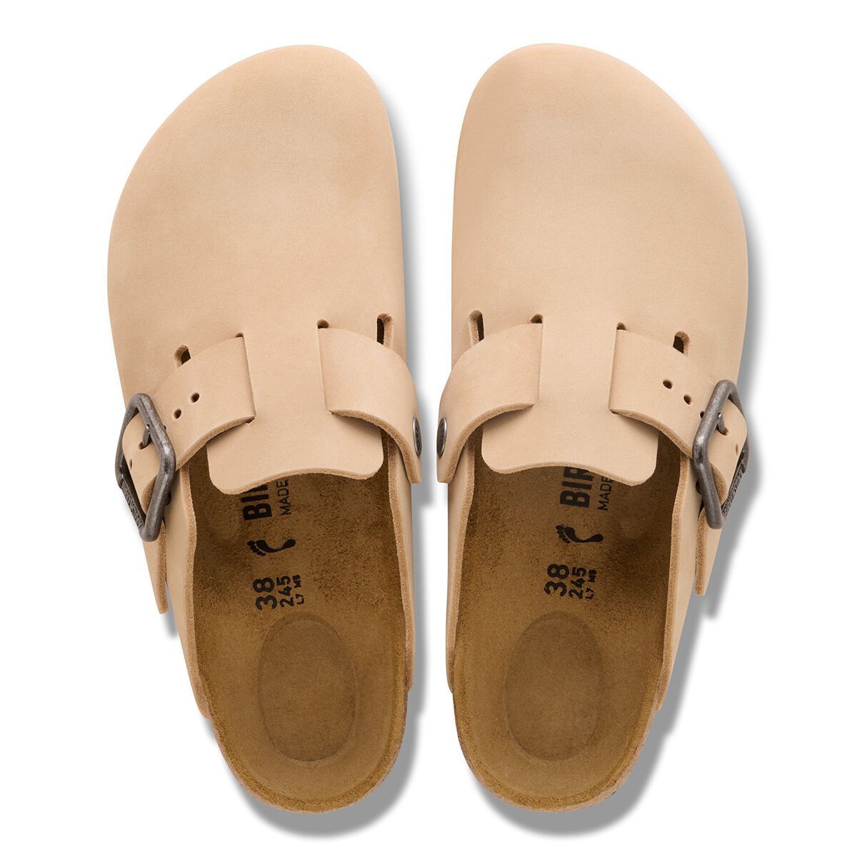 Boston Wire Buckle Nubuck Leather