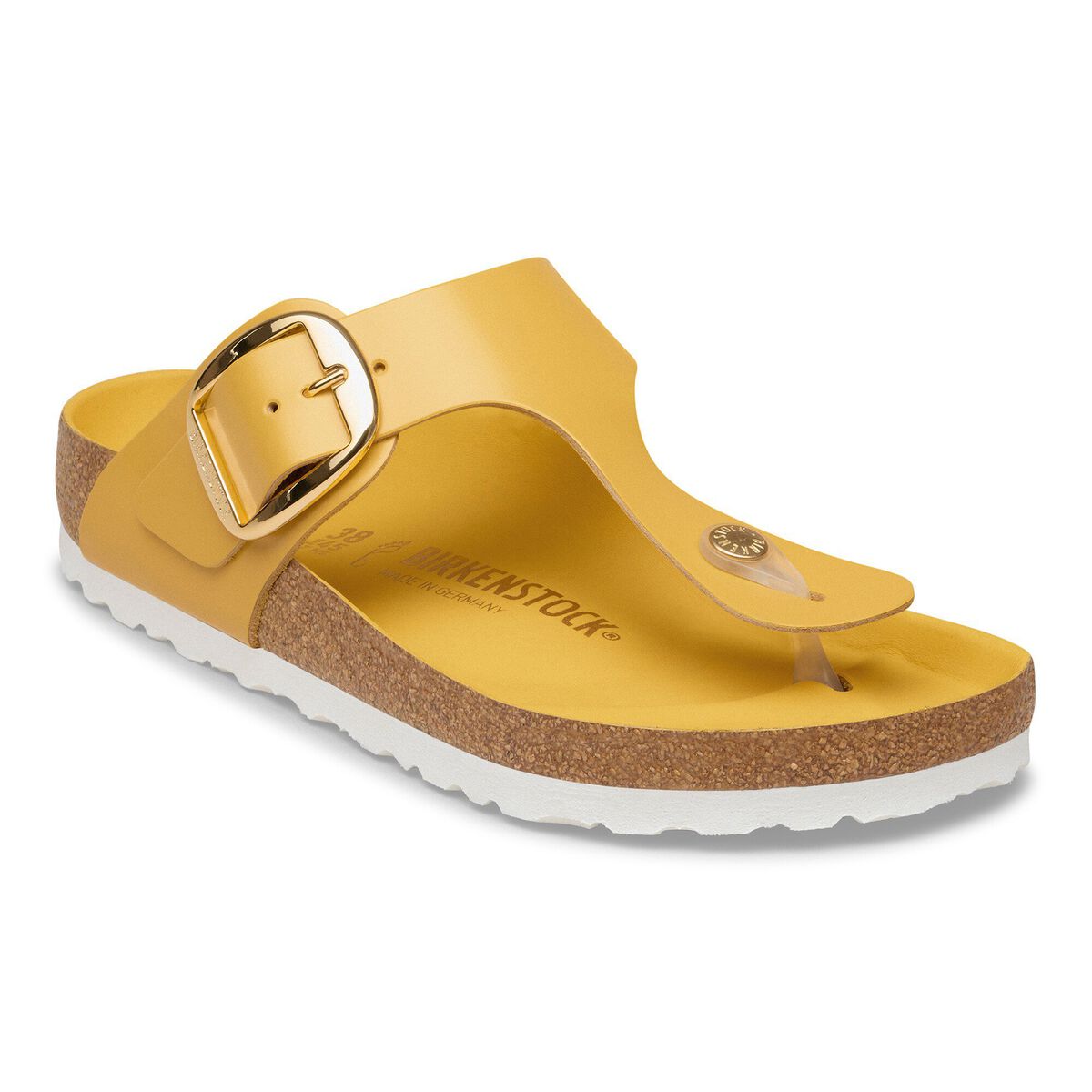 Gizeh Big Buckle Natural Leather Patent - Image 11