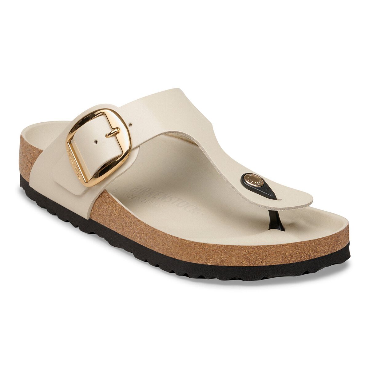 Gizeh Big Buckle Natural Leather Patent - Image 12