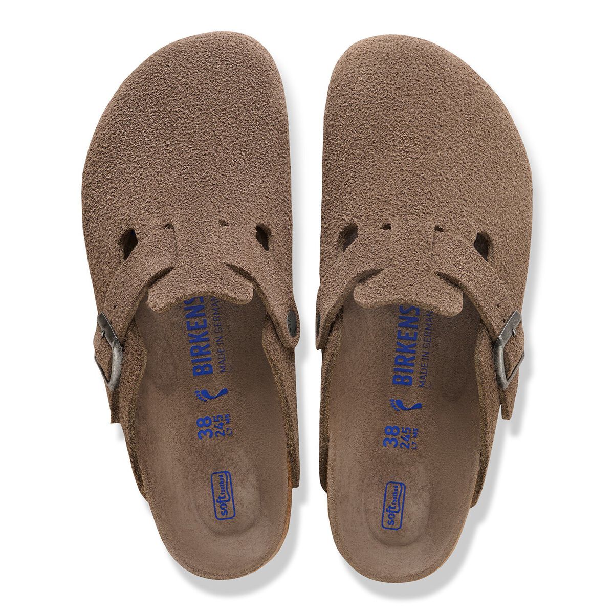 Boston Soft Footbed Suede Leather