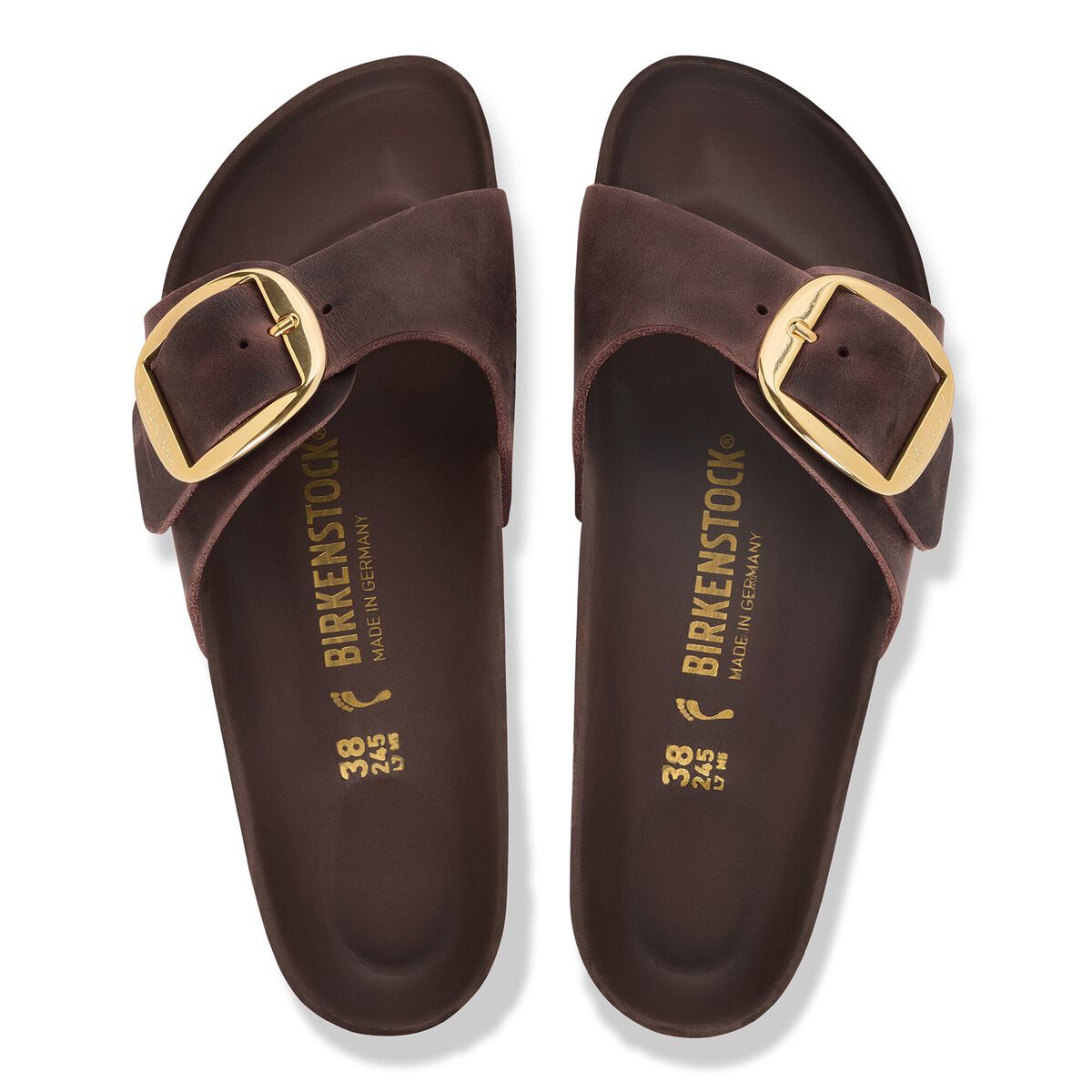 Madrid Big Buckle Oiled Leather
