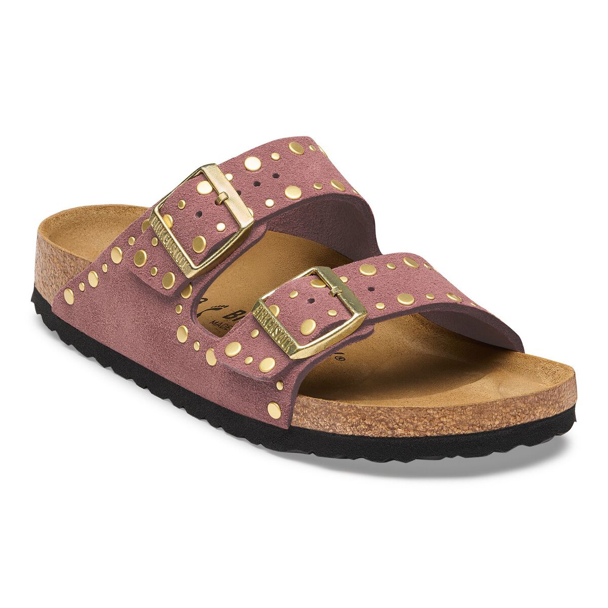 Arizona Rivets Suede Leather