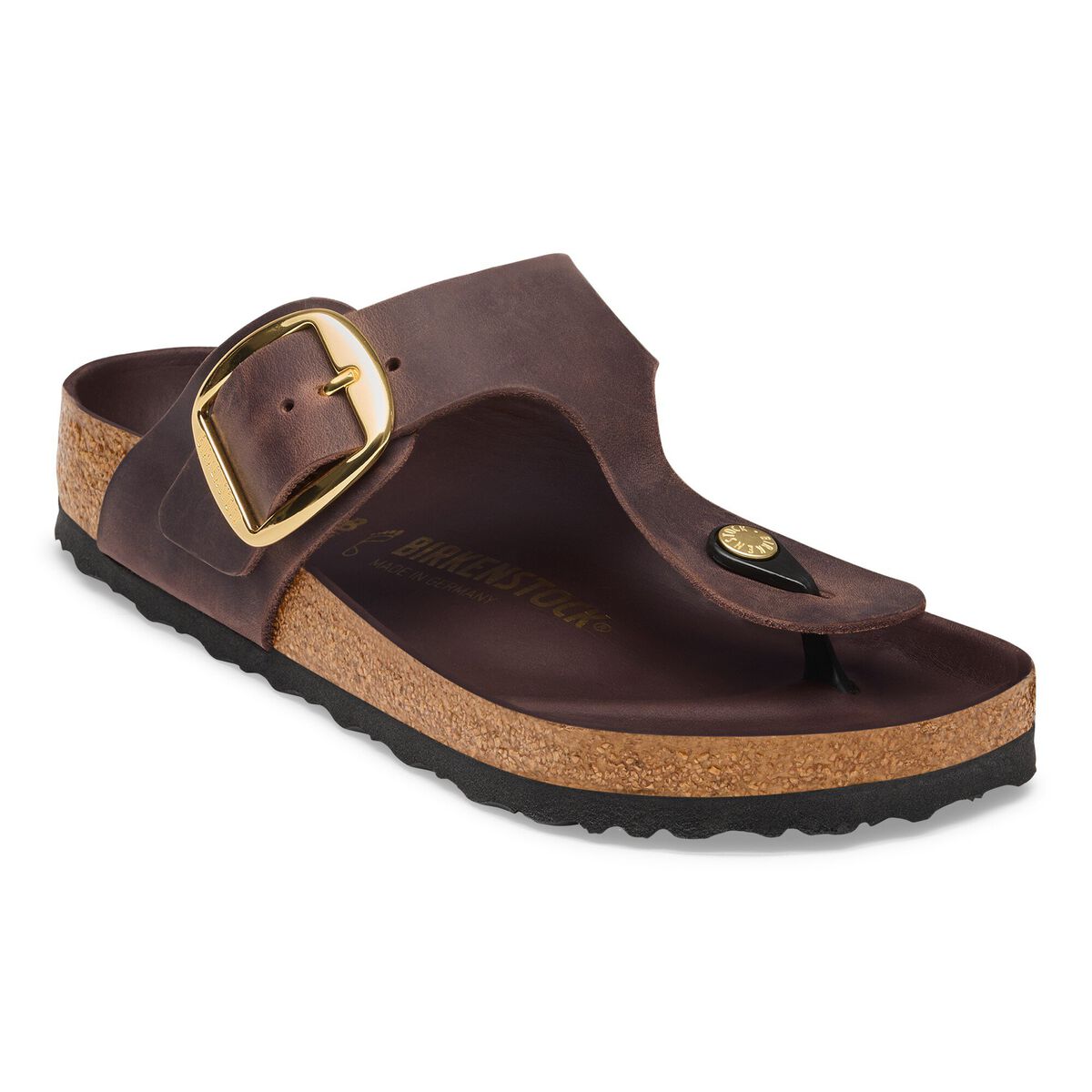Gizeh Big Buckle Oiled Leather