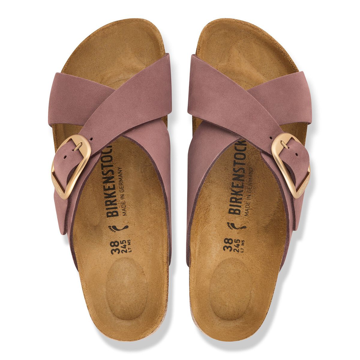 Siena Big Buckle Nubuck Leather