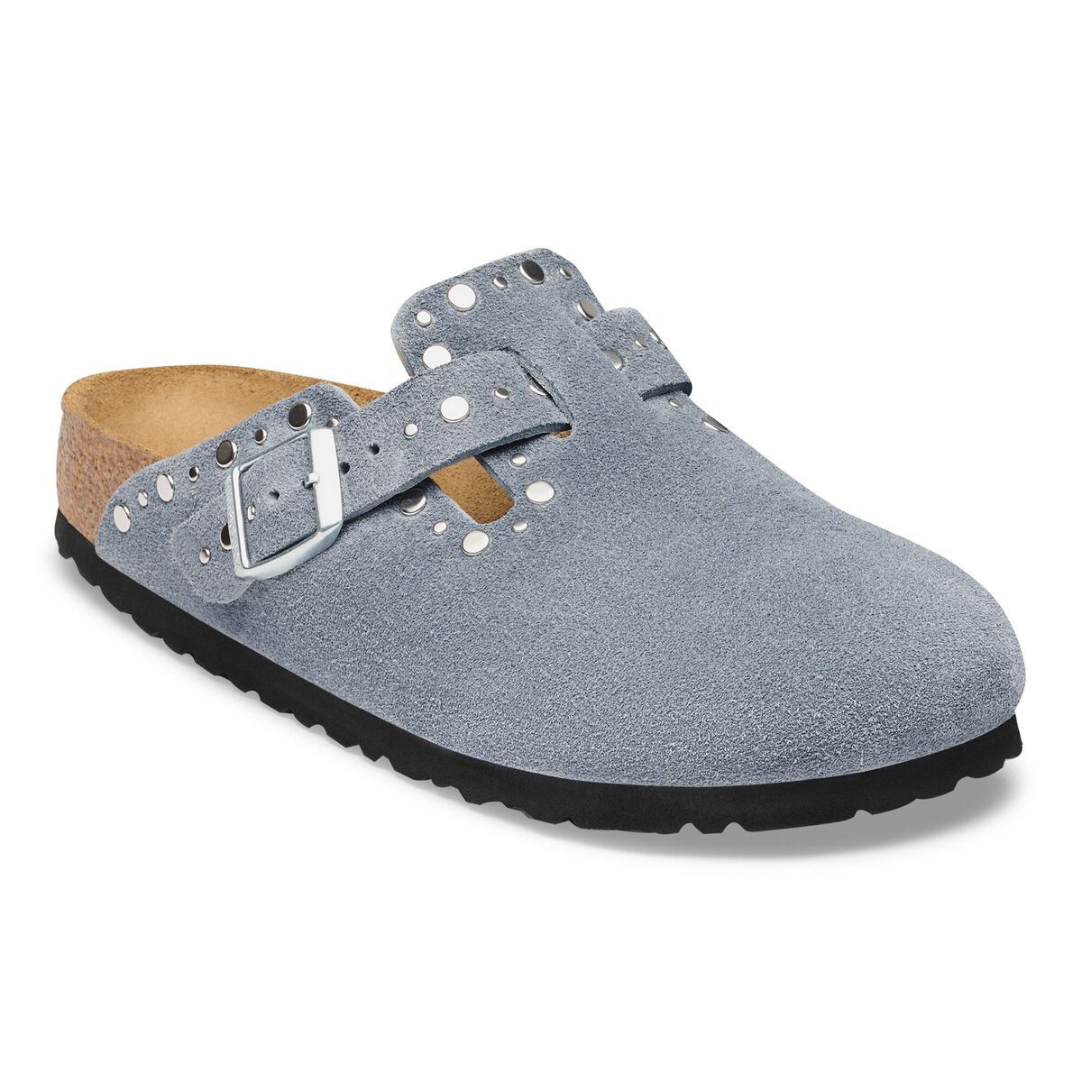 Boston Rivets Suede Leather