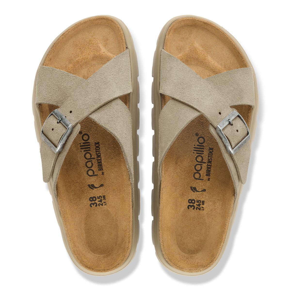 Siena Chunky Suede Leather
