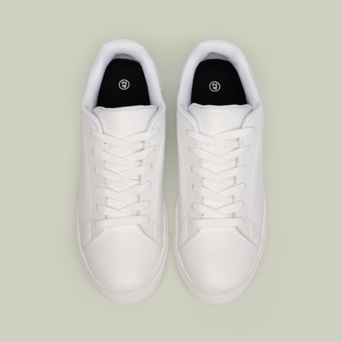 Women's Low-Top Leather Sneakers — view 1