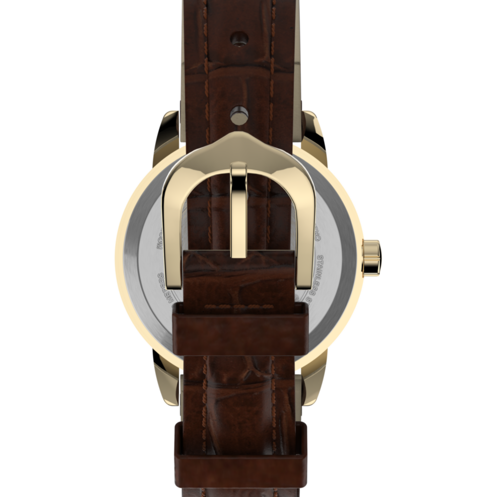 Easy Reader® 25mm Leather Strap Watch