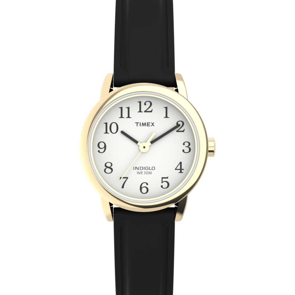 Easy Reader® 25mm Leather Strap Watch