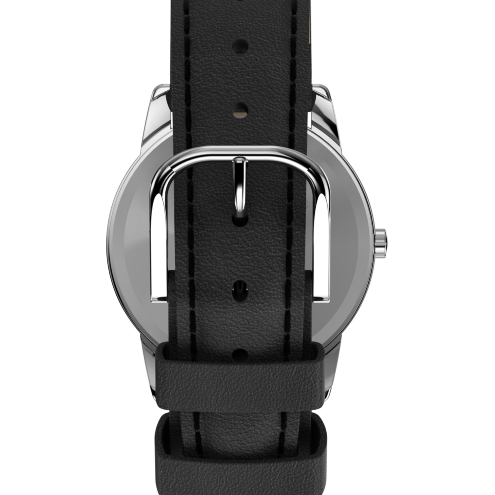 Easy Reader 35mm Leather Strap Watch