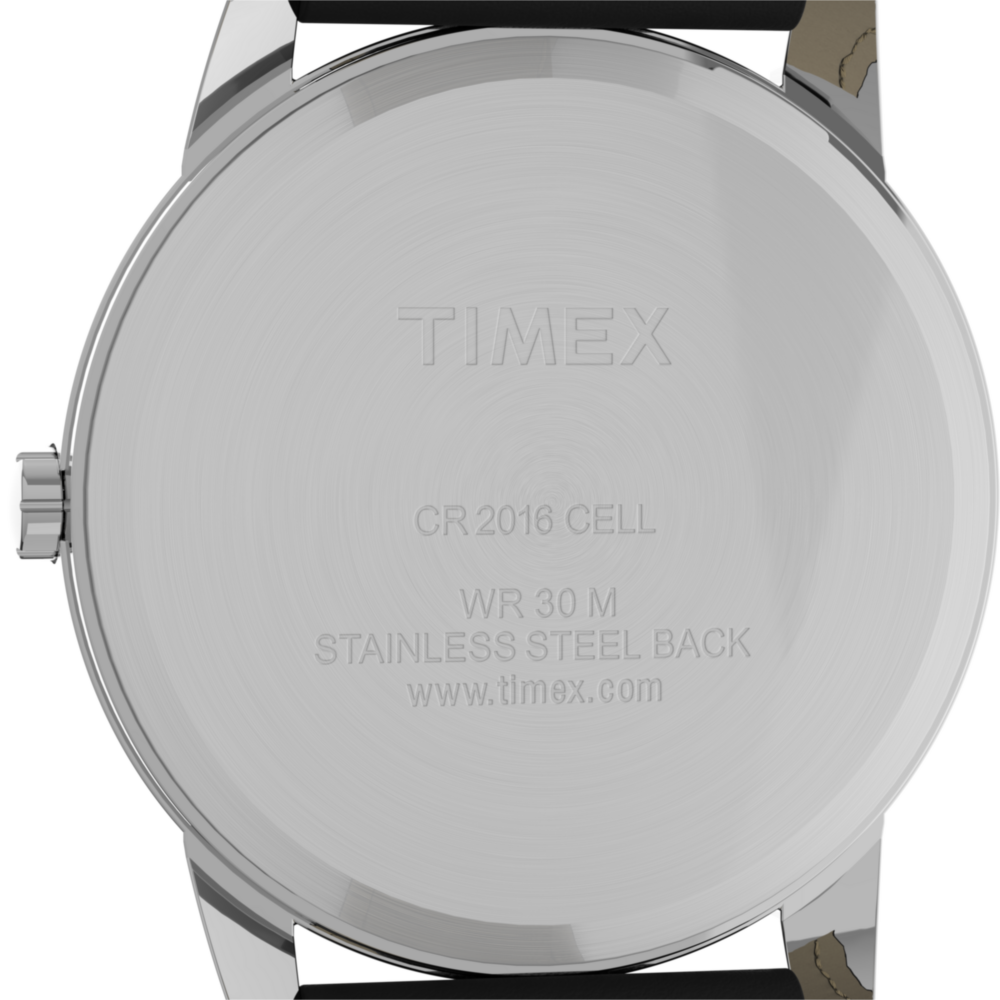 Easy Reader 35mm Leather Strap Watch