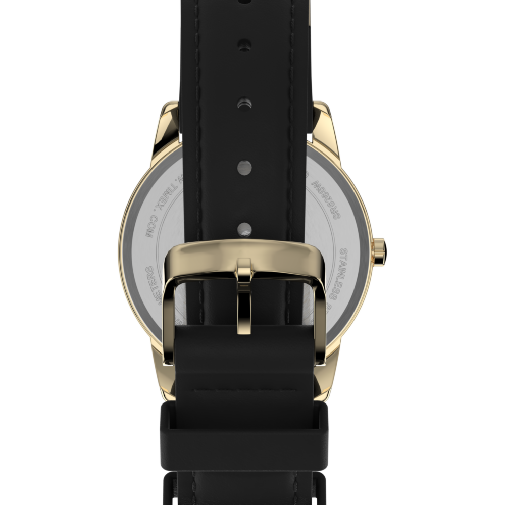 Easy Reader 35mm Leather Strap Watch