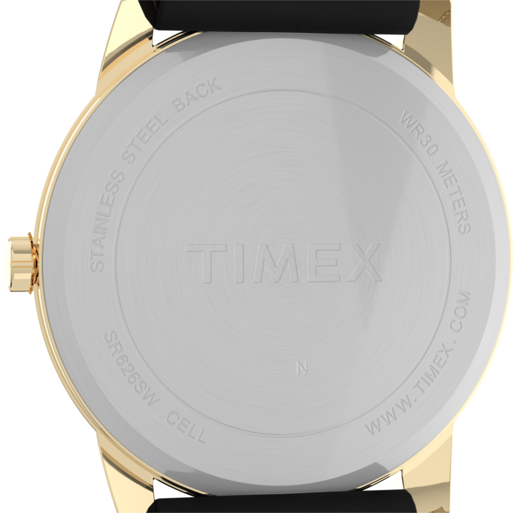Easy Reader 35mm Leather Strap Watch