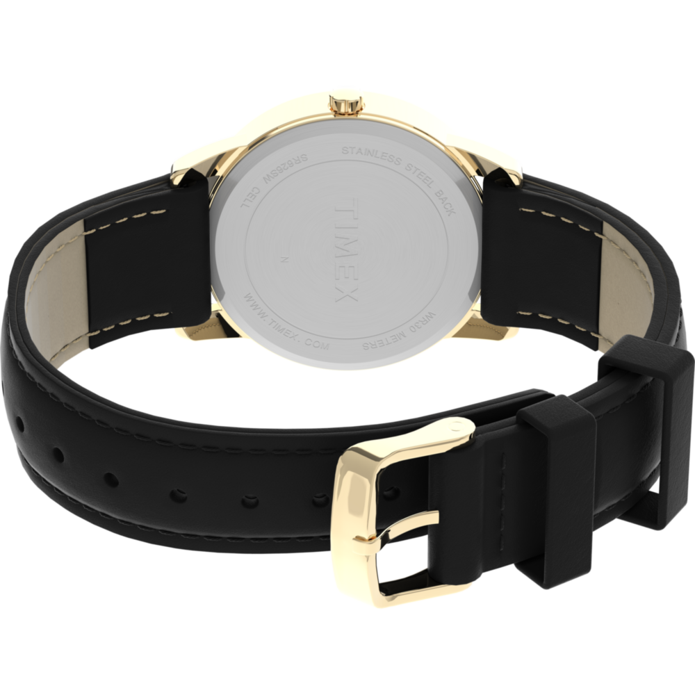 Easy Reader 35mm Leather Strap Watch