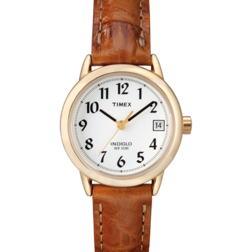 Easy Reader® 25mm Leather Strap Watch