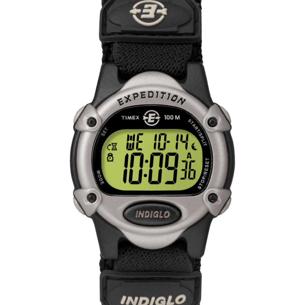 Expedition Chrono-Alarm-Timer 34mm Fabric Strap Watch