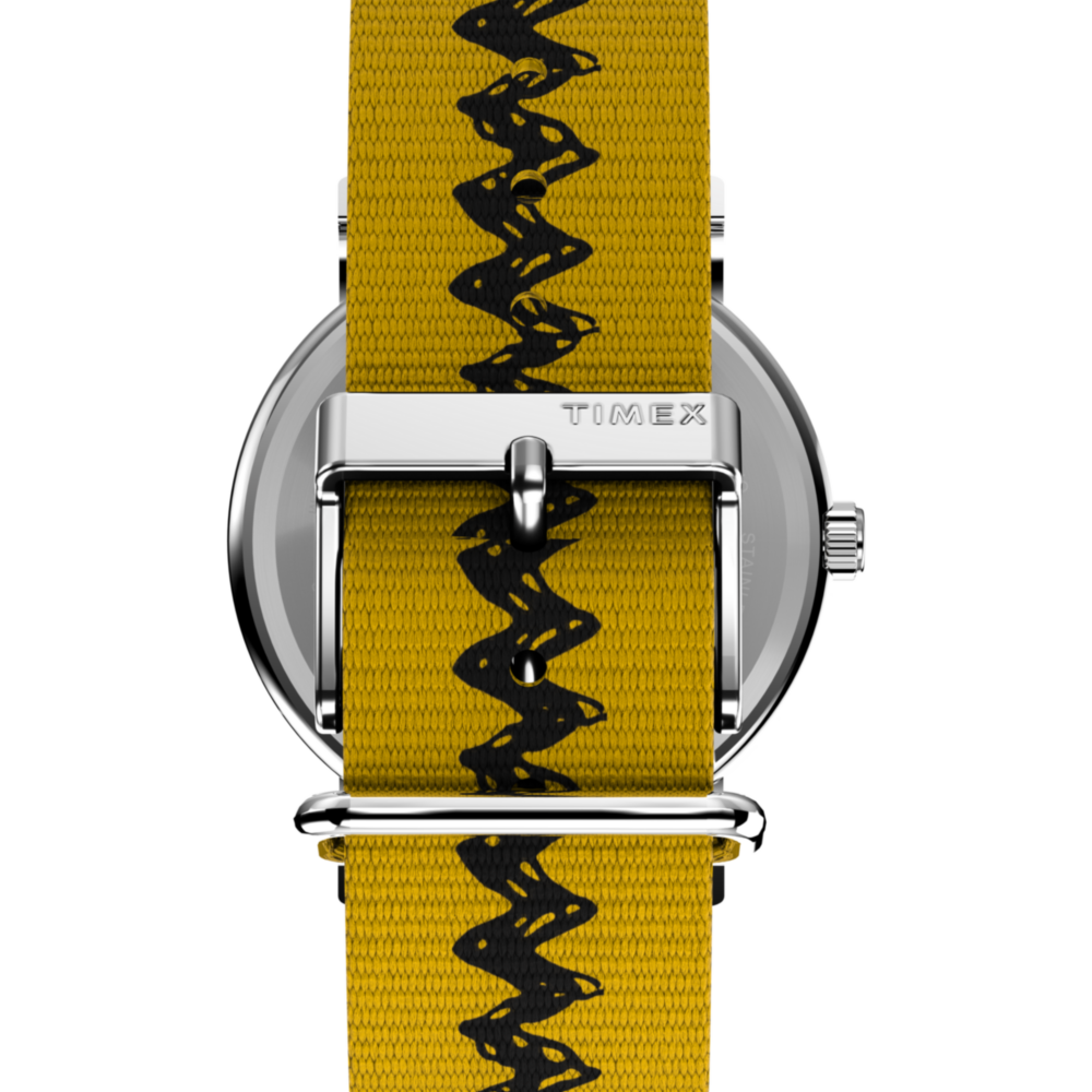 Peanuts® x Timex Charlie Brown 38mm Fabric Strap Watch
