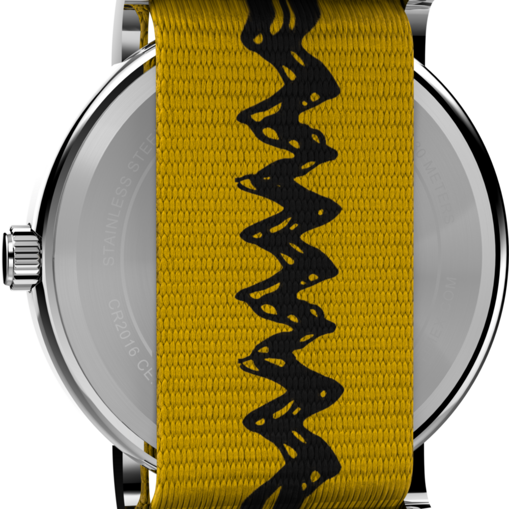 Peanuts® x Timex Charlie Brown 38mm Fabric Strap Watch