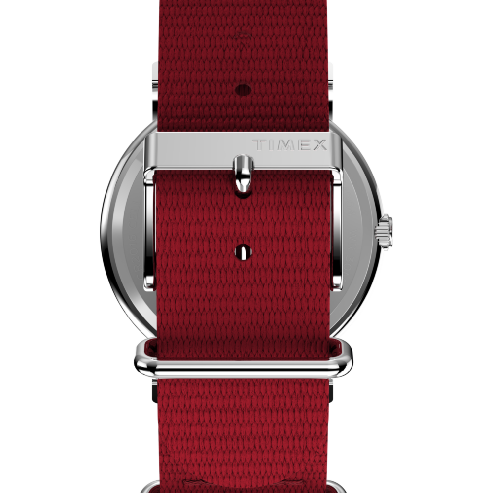 Peanuts® x Timex Snoopy 38mm Fabric Strap Watch