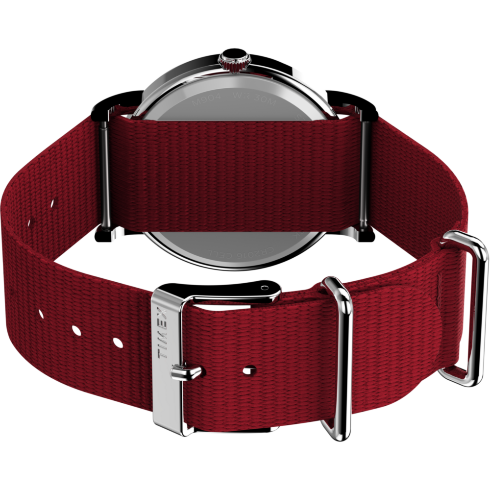 Peanuts® x Timex Snoopy 38mm Fabric Strap Watch
