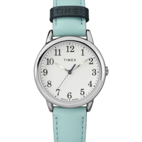 Easy Reader Color Pop 30mm Leather Strap Watch