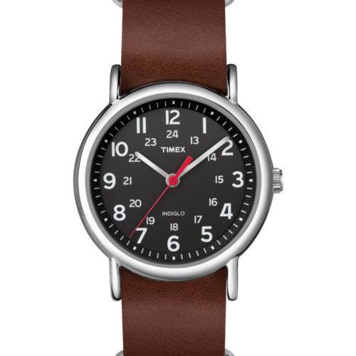 Weekender 38mm Leather Strap Watch