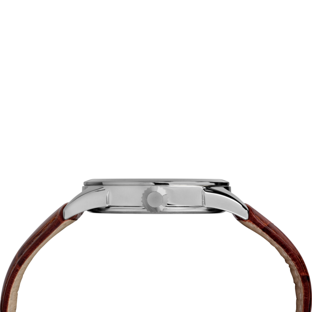 Easy Reader 38mm Leather Strap Watch