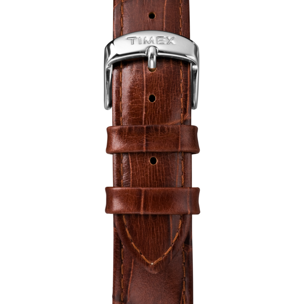 Easy Reader 38mm Leather Strap Watch