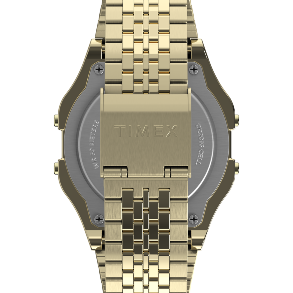 Timex T80 34mm Stainless Steel Bracelet Watch