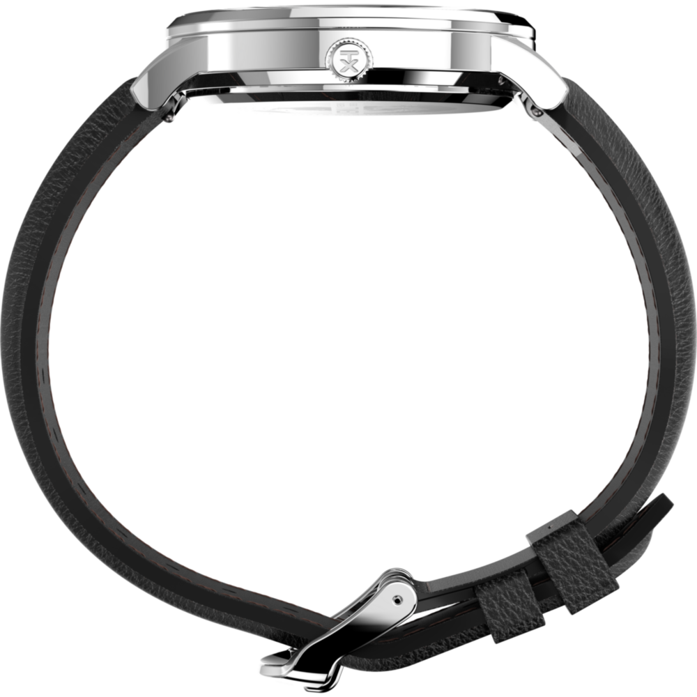 Waterbury Classic Day/Date 40mm Leather Strap Watch