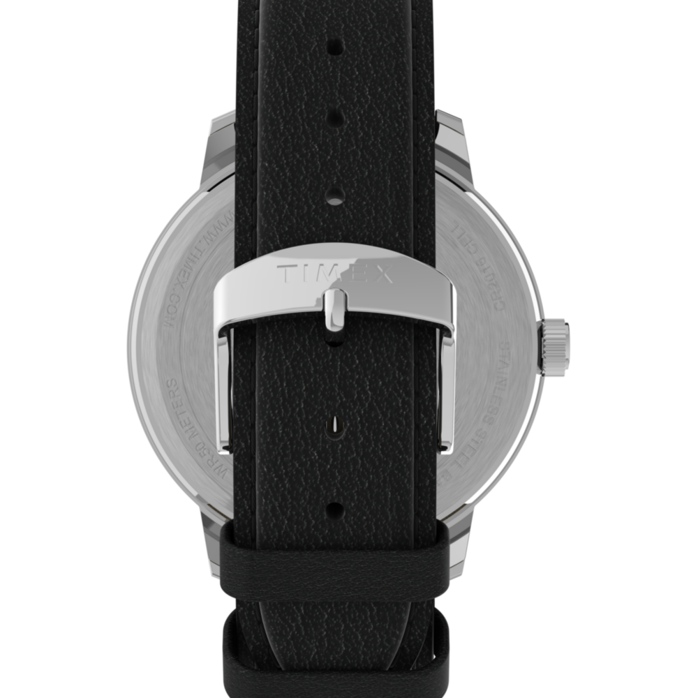 Easy Reader Bold 43mm Leather Strap Watch