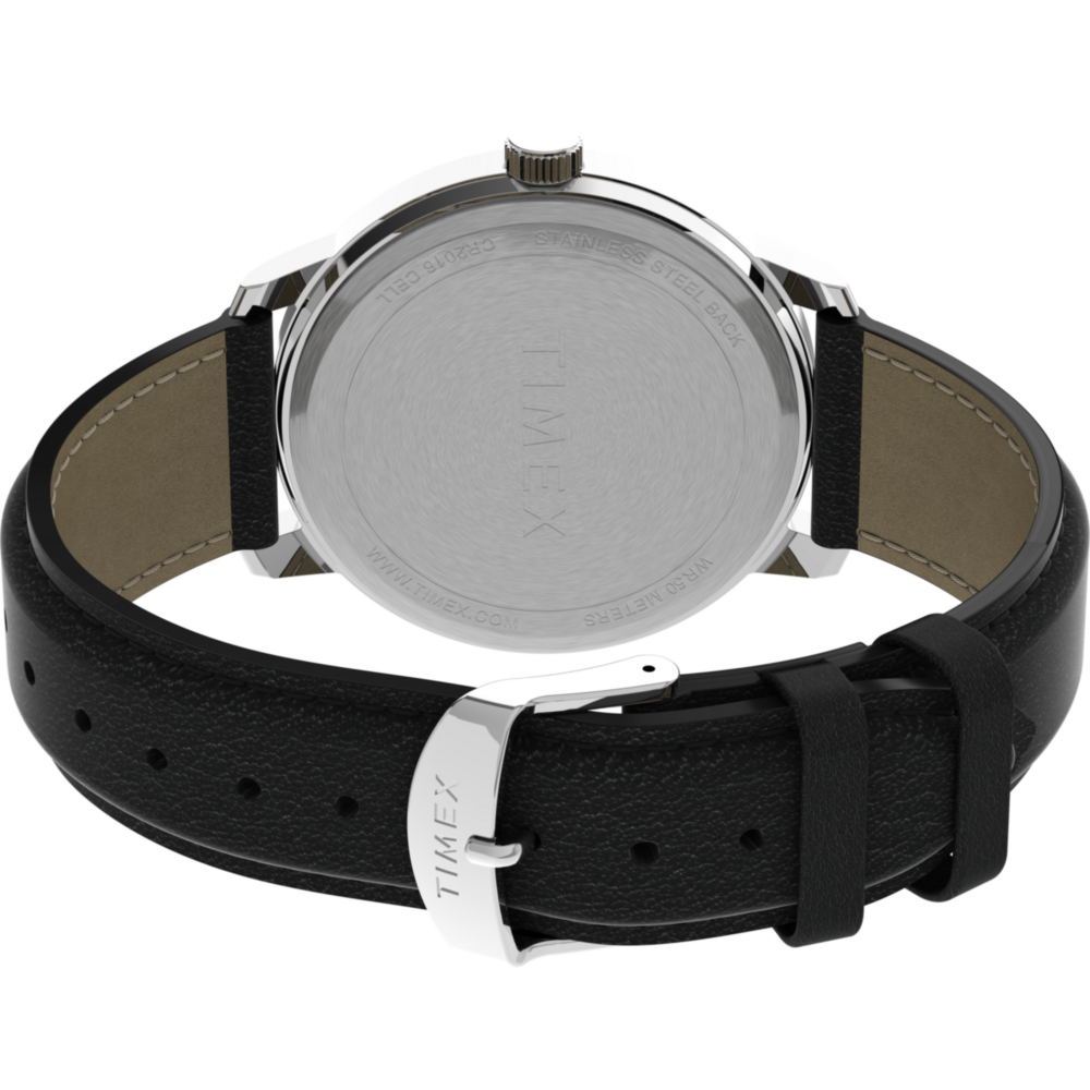 Easy Reader Bold 43mm Leather Strap Watch